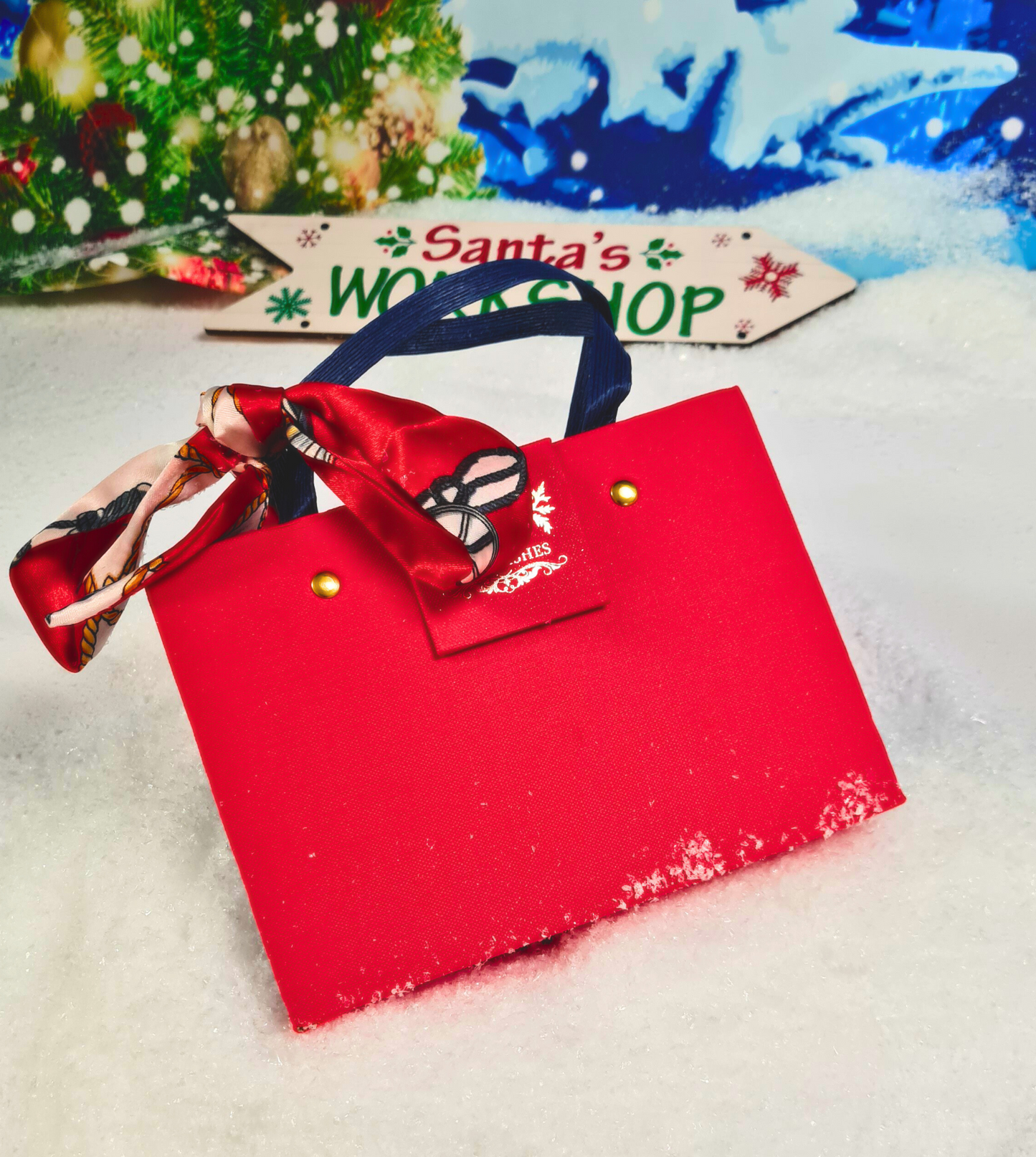 Deluxe Cream Tea Handbag Giftbox I Free Delivery