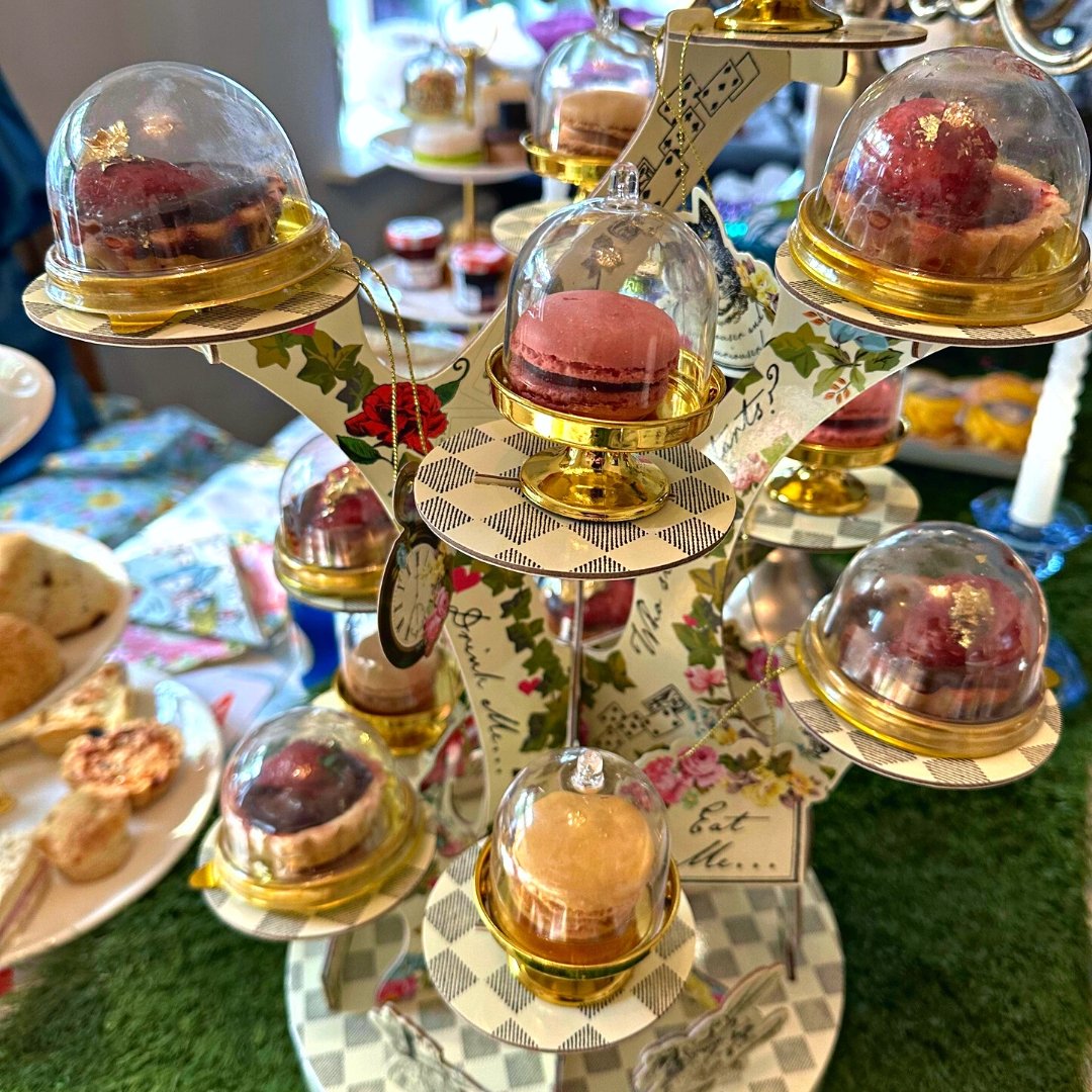 Afternoon Tea Boxes - Alice in Wonderland Tea Party- UK Delivered - cakery wonderland eventscakery wonderland eventscakery wonderland eventsCakesaliceadultafternoontea