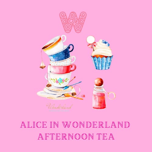 Afternoon Tea Boxes - Alice in Wonderland Tea Party- UK Delivered - cakery wonderland eventscakery wonderland eventscakery wonderland eventsCakesaliceadultafternoontea