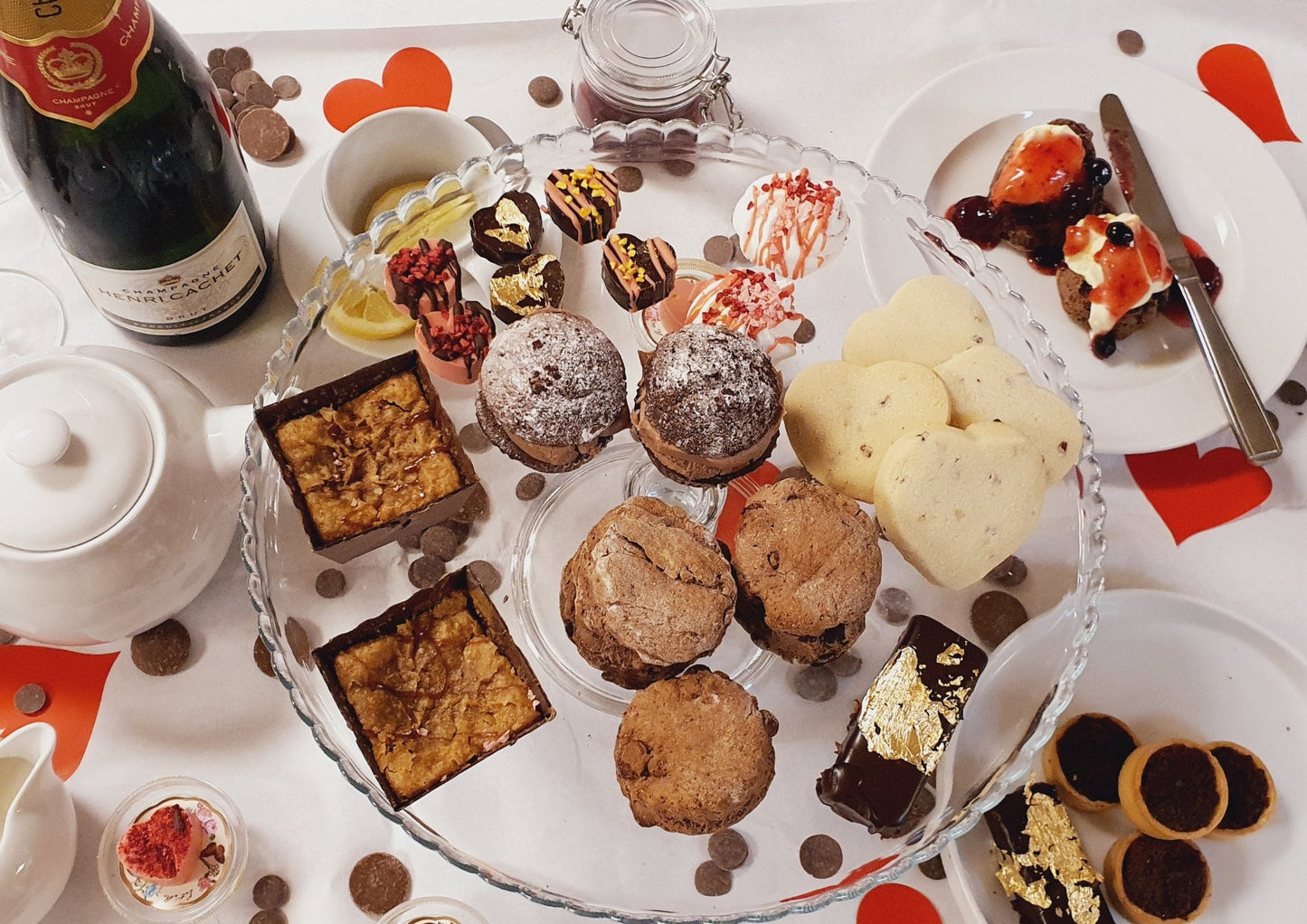 Summer Afternoon Tea Catering & Event Menu - cakery wonderland eventscakery wonderlandcakery wonderlandfood hamper