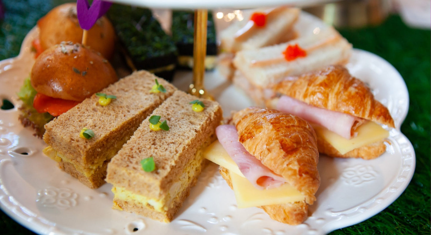 The Cakery Afternoon Tea - cakery wonderland eventscakery wonderlandcakery wonderlandfood hamperdeluxeafternoontea-delivery