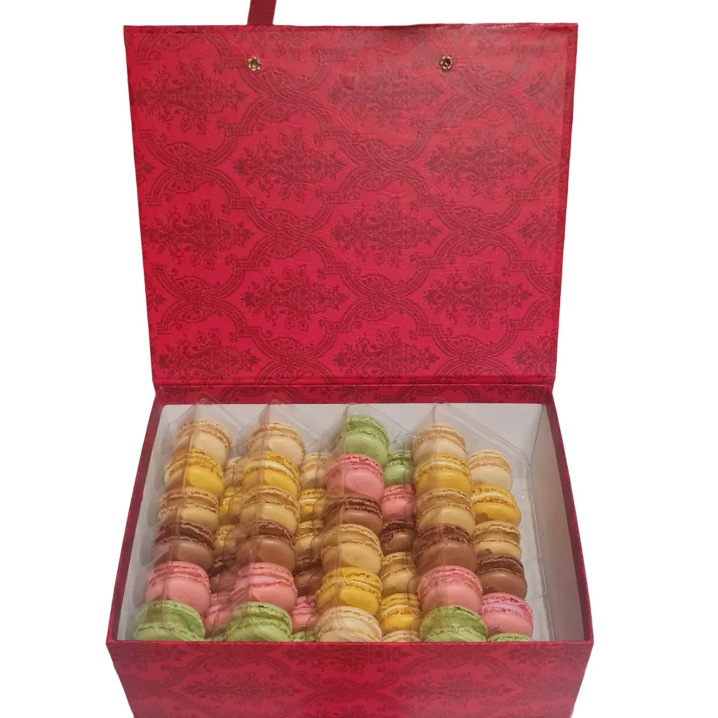 48 French Macaron in an exclusive luxury handbag giftbox - cakery wonderland eventscakery wonderland eventscakery wonderland eventsMacaron Handbag Box12summermacnbox-2