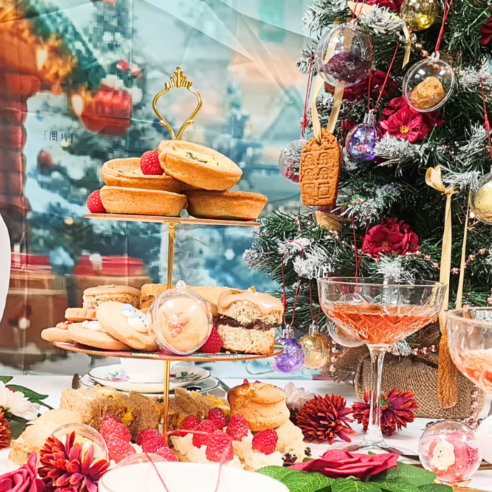 Fully Catered Deluxe Christmas Afternoon Tea  min 20 guests