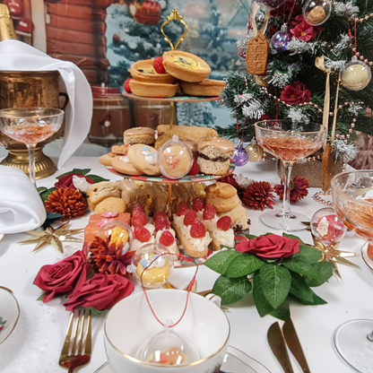 Fully Catered Deluxe Christmas Afternoon Tea  min 20 guests