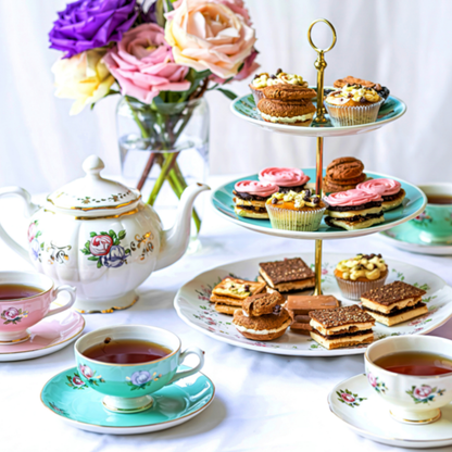 Baby Shower Afternoon Tea Event Catering London & M25 - cakery wonderland eventscakery wonderlandcakery wonderlandafternoon teasw19teacatered