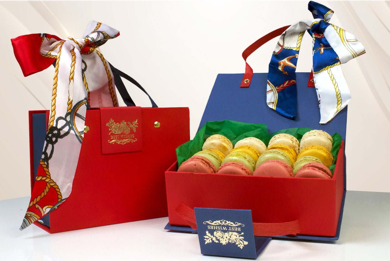 Cakery Wonderland Macaron Handbag Gift Box - cakery wonderland eventscakery wonderland eventscakery wonderland eventsCakes & Dessert BarsHANDBAG RED