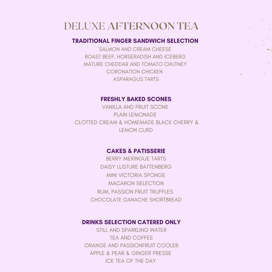 Deluxe Afternoon Tea - Event Catering I Delivery in London - cakery wonderland eventscakery wonderlandcakery wonderlandafternoon teacelebrationafternoontea-delivery