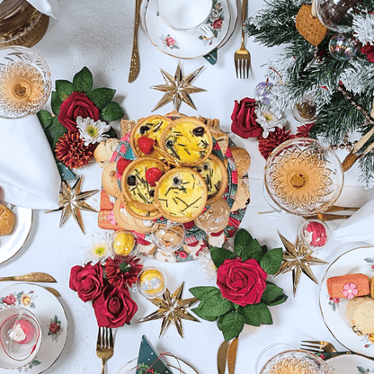 Deluxe Christmas Afternoon Tea Delivered: The Ultimate Festive Gift - cakery wonderland eventscakery wonderland eventscakery wonderland eventsafternoon teacakeryxmasteahandbag