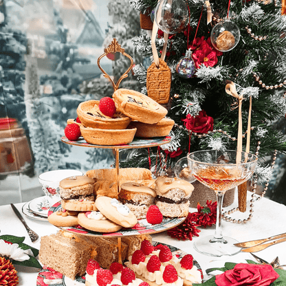 Deluxe Christmas Afternoon Tea Delivered: The Ultimate Festive Gift - cakery wonderland eventscakery wonderland eventscakery wonderland eventsafternoon teacakeryxmastea -2