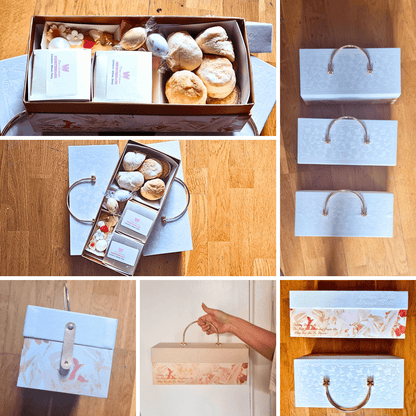 Handbag Gift Box Your Afternoon Tea - Handmade Handbag Gift Box - cakery wonderland eventscakery wonderlandcakery wonderlandGift Boxes & TinsHANDBAGONLY