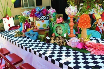 immersive Alice in Wonderland Afternoon Tea Experience - cakery wonderland eventscakery wonderlandcakery wonderlandafternoon teaalicedesserttable26