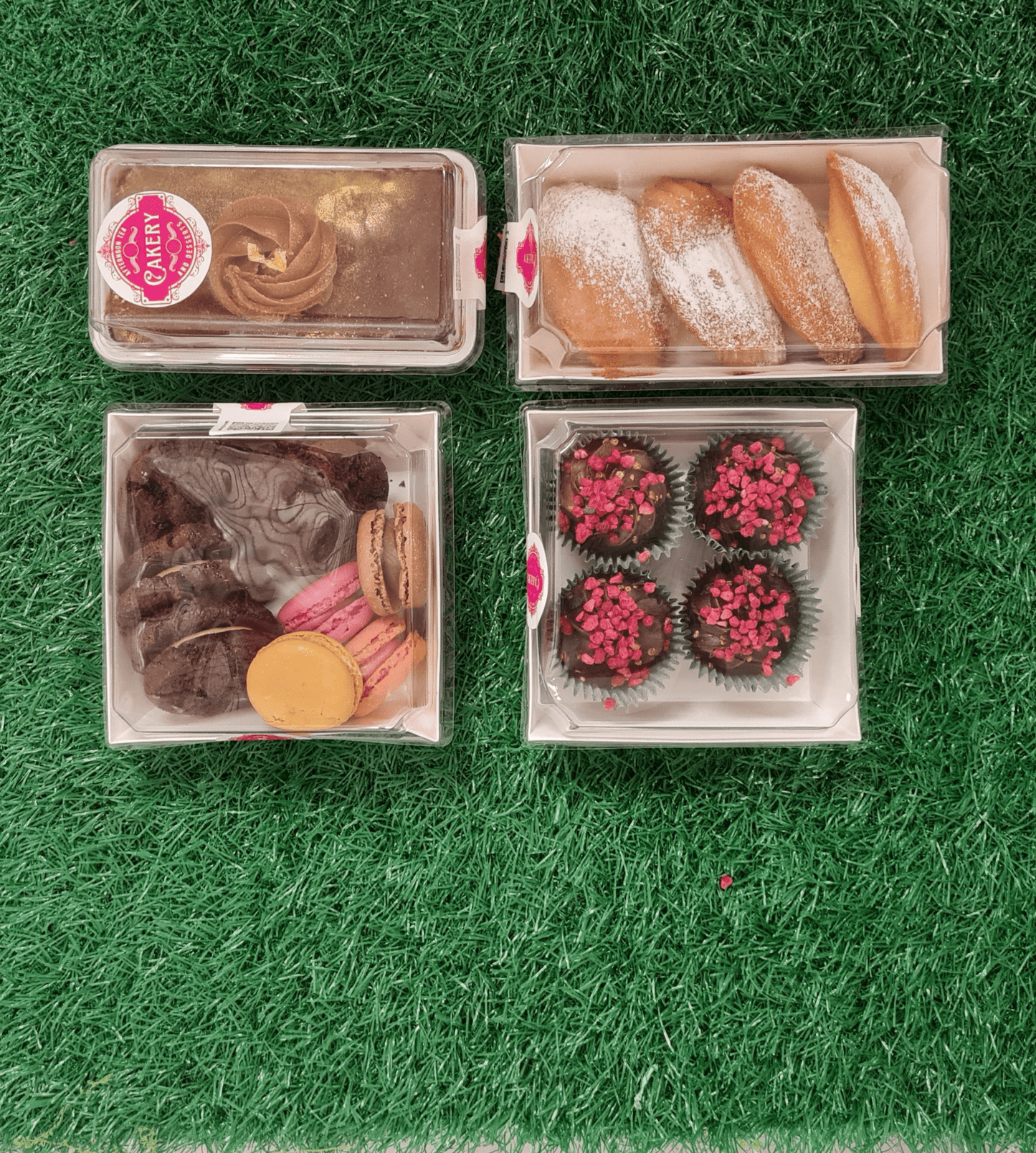 Luxury Cake Treat Gift Box Serves 4 Nationwide Delivery - cakery wonderland eventscakery wonderland eventscakery wonderland eventsCelebration cakescaketreatbox4