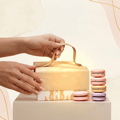 Luxury Mothers Day Easter Handbag Gift Box Macaron or Chocolates - cakery wonderland eventscakery wonderland eventscakery wonderland eventsfood hamper