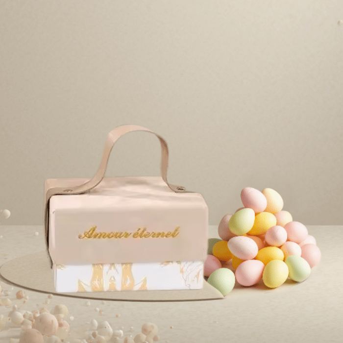 Luxury Mothers Day Easter Handbag Gift Box Macaron or Chocolates - cakery wonderland eventscakery wonderland eventscakery wonderland eventsfood hamper