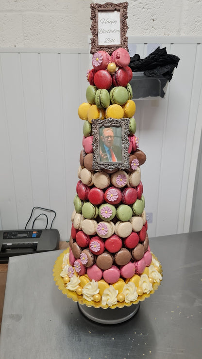 Special Occasion Macaron Towers, 4 Sizes to Choose From - cakery wonderland eventscakery wonderland eventscakery wonderland eventsCelebration cakesMactowerchoc65
