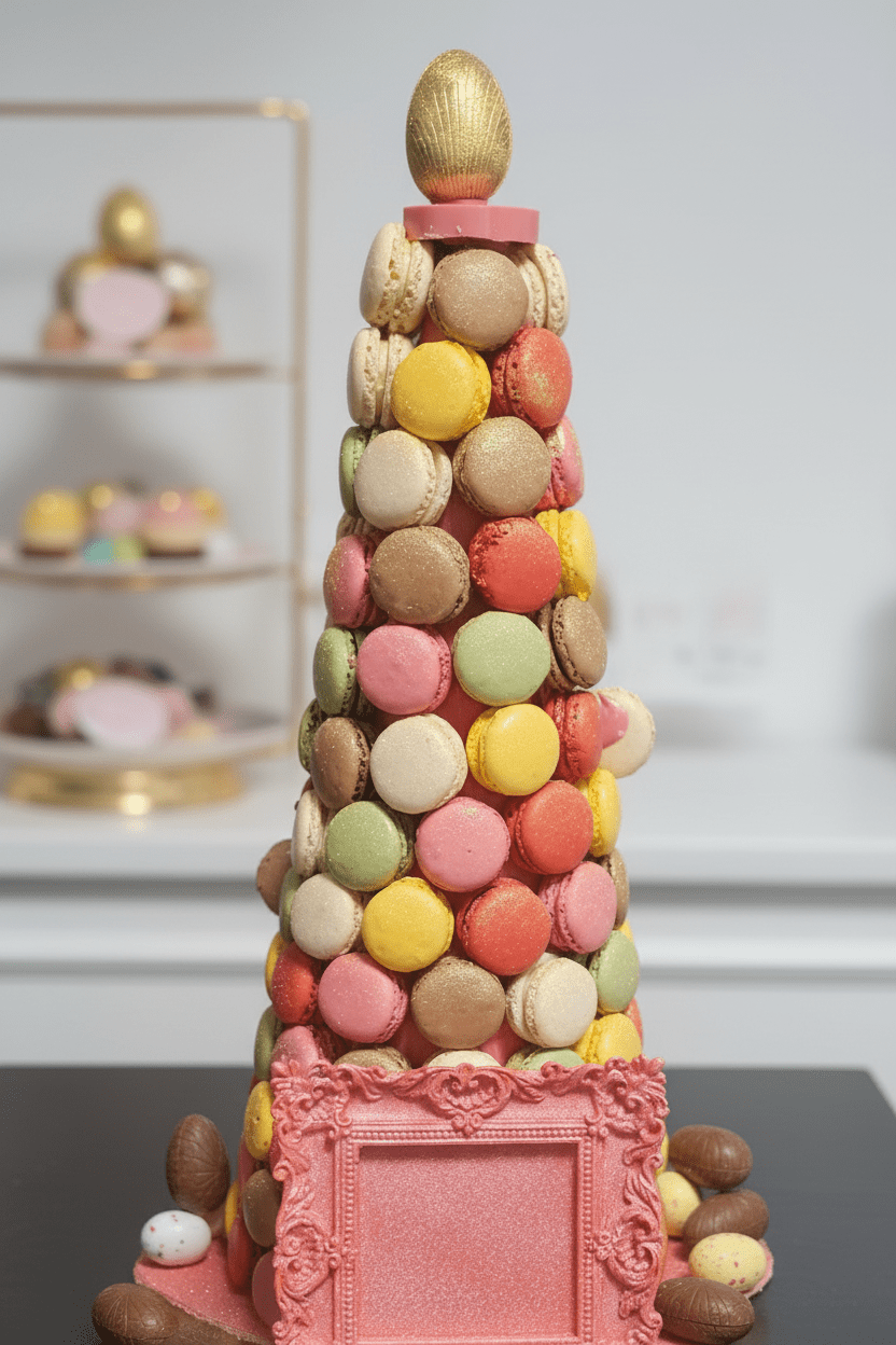 Special Occasion Macaron Towers, 4 Sizes to Choose From - cakery wonderland eventscakery wonderland eventscakery wonderland eventsCelebration cakesMactowrchoc75