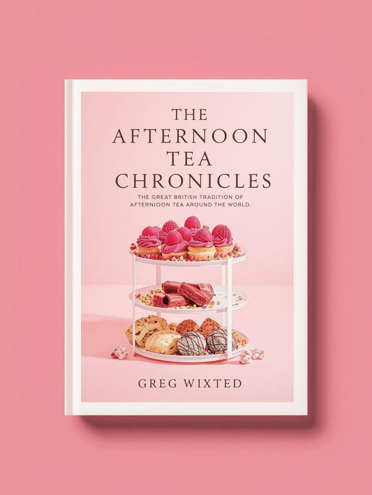 The Afternoon Tea Chronicles - A world tour of the best afternoon tea menus with over 200 recipes - cakery wonderland eventscakery wonderland eventscakery wonderland eventsCOOK BOOKAFTERNOONTEABOOK