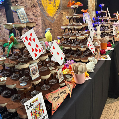 Tiramisu Towers are the new wedding cake 5, 6, or 7 tiers - cakery wonderland eventscakery wonderland eventscakery wonderland eventsDessert ExperienceDONUTS50