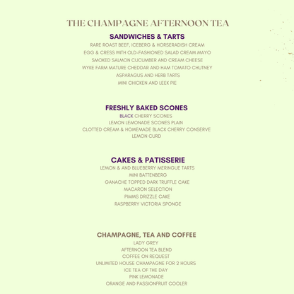 Unlimited Champagne Afternoon Tea Event Catering in London & M25 - cakery wonderland eventscakery wonderlandcakery wonderlandafternoon teacelebrationtea catered