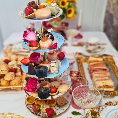 Vintage Afternoon Tea - Event Catering I Delivery in London & M25 - cakery wonderland eventscakery wonderlandcakery wonderlandafternoon teacelebrationtea catered