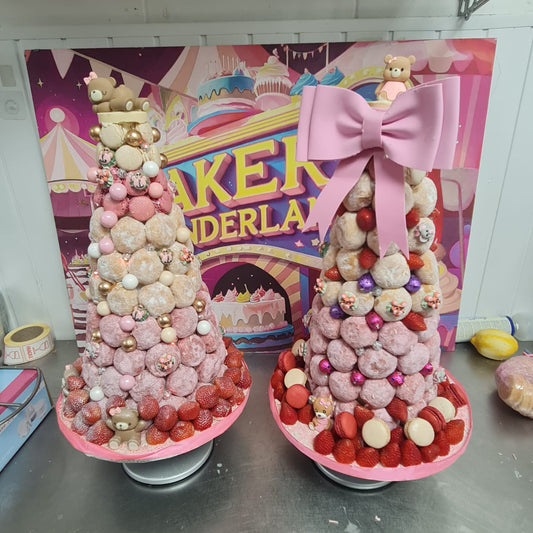 wedding Donut Tower - Cakery wonderland - cakery wonderland eventscakery wonderland eventscakery wonderland eventsdonut walldonuttower30cm