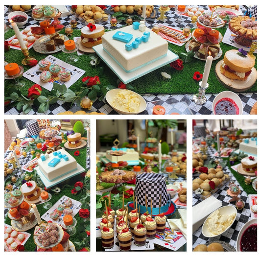 Alice in Wonderland Dessert Table Experience - cakery wonderland eventscakery wonderlandcakery wonderlanddessert table experiencealicedesserttable