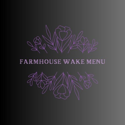 Farmhouse wake and funeral catering - cakery wonderland eventscakery wonderlandcakery wonderlandfood servicetraditionalwakemenudelivery