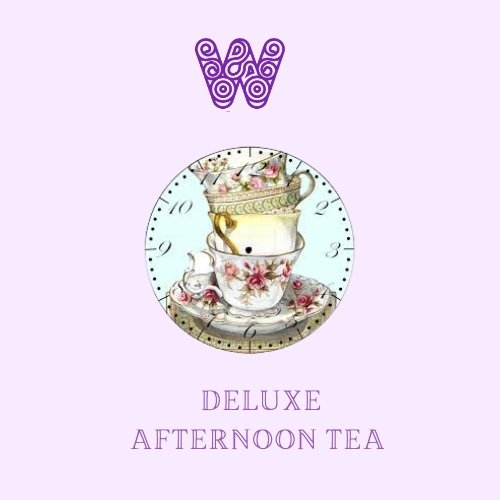The Deluxe Afternoon Tea - cakery wonderland eventscakery wonderlandcakery wonderlandfood hamperdeluxeafternoontea-crockery