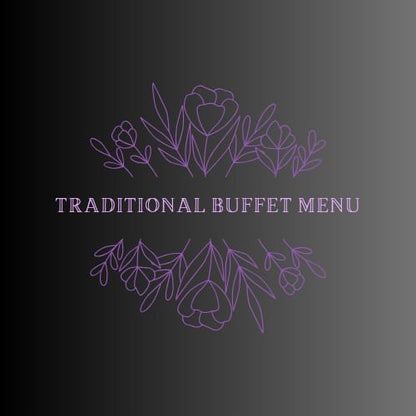 Traditional wake menu - cakery wonderland eventscakery wonderlandcakery wonderlandtraditionalwakemenudelivery